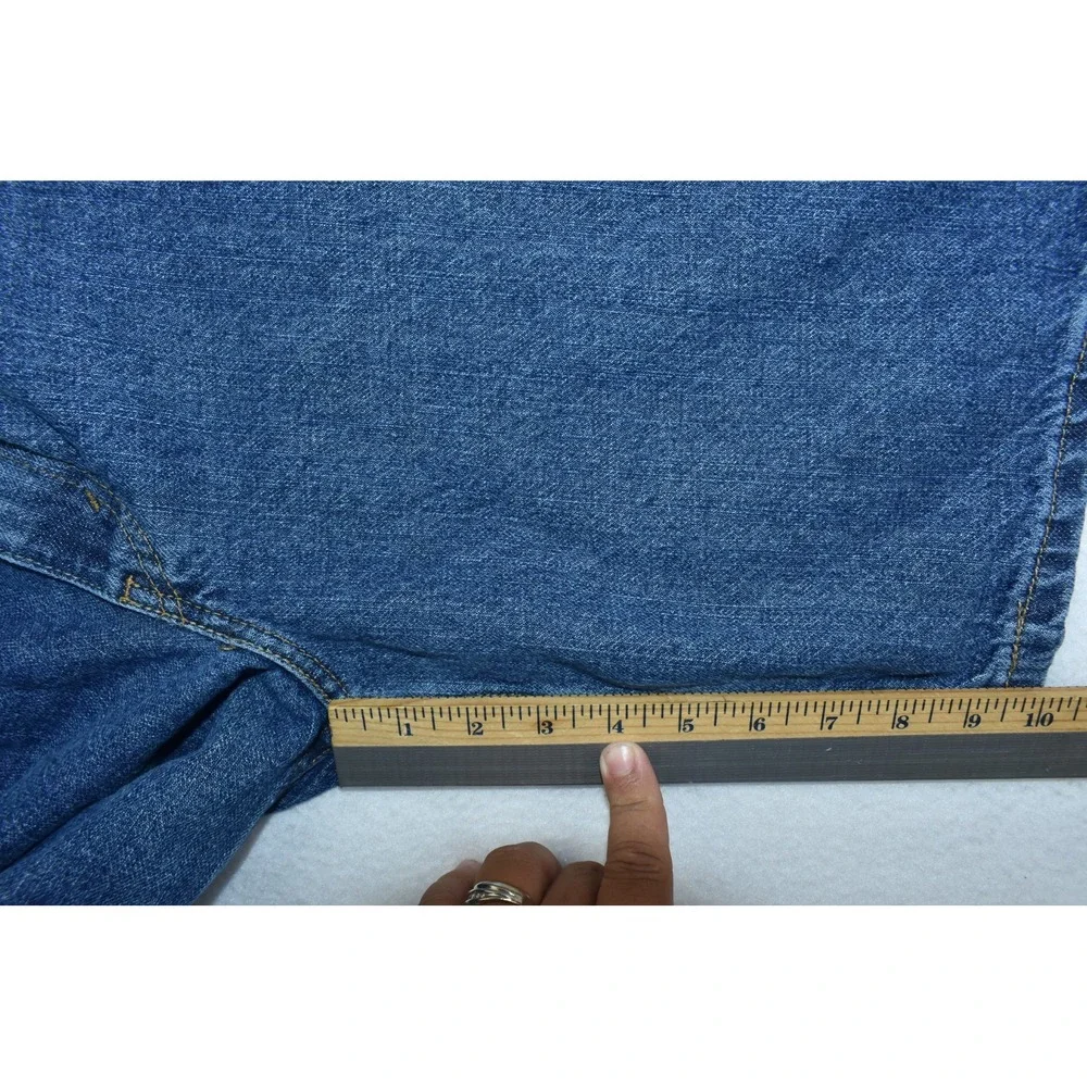Levi's 550 Denim Shorts Jorts Men's Shorts Size 42 Blue Denim Bermuda
